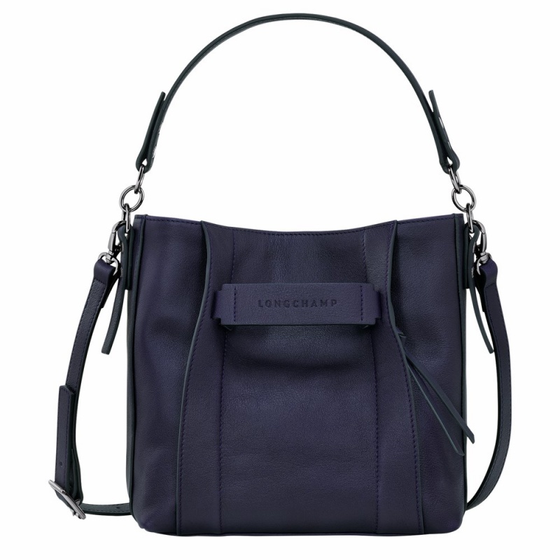 Navy Longchamp Longchamp 3D S Women's Crossbody Bags